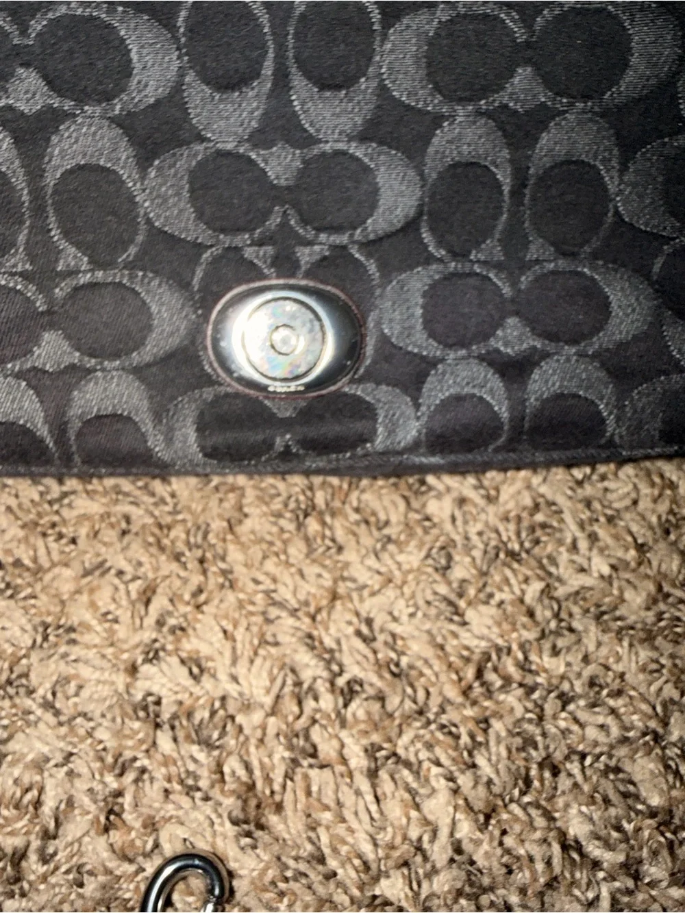Coach Coach Soft Tabby Shoulder Bag Denim